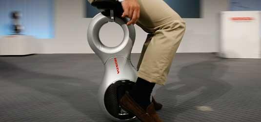 Revolutionäre TechniK: das Honda-Einrad U3-X.