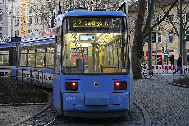Bei der Tram 27 setzt die MVG zukünftig auf vierteilige Fahrzeuge. Bei der Tram 27 setzt die MVG zukünftig auf vierteilige Fahrzeuge.