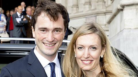 Prinz Amedeo und seine Frau Prinzessin Elisabetta bei einem gemeinsamen Auftritt.