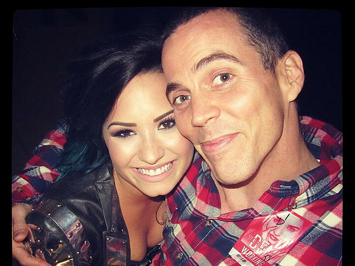 Gute Freunde: Demi Lovato und Steve-O
