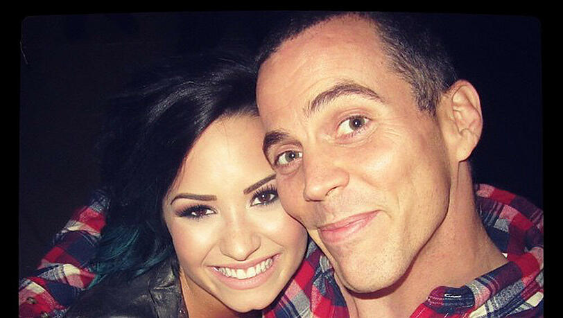 Gute Freunde: Demi Lovato und Steve-O Gute Freunde: Demi Lovato und Steve-O
