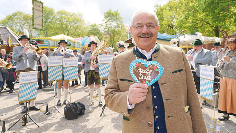 Eröffnet wurde das Volksfest von Wiesn-Stadtrat Otto Seidl.