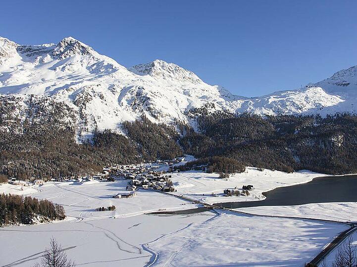 Eine der Attraktionen von St. Moritz: der Corvatsch