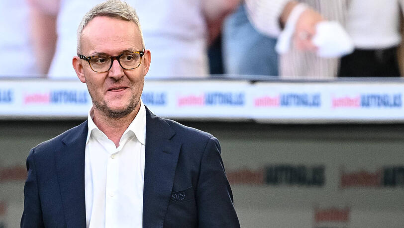 Er lässt Woltemade nicht ziehen: VfB-Boss Alexander Wehrle.