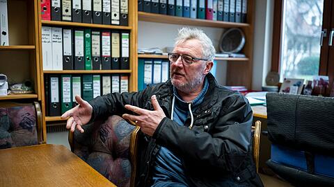 Markus K&uuml;fner ist Bio-Landwirt.