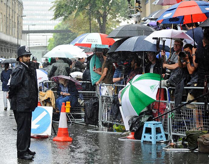 So feiert London den kleinen Prinzen: Aktuelle Bilder zum Durchklicken.