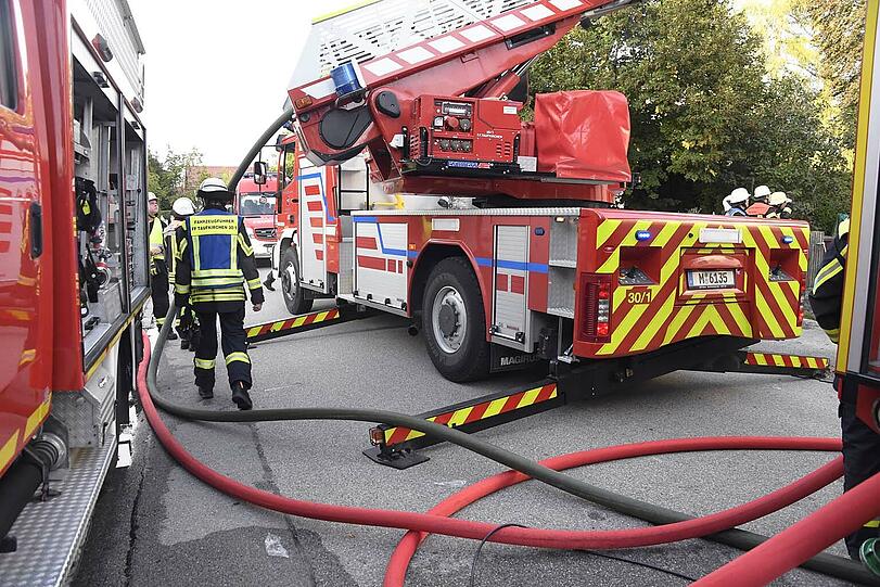 Bilder der Zerstörung: In Deisenhofen bracht ein Feuer in einem Wohnhaus aus.