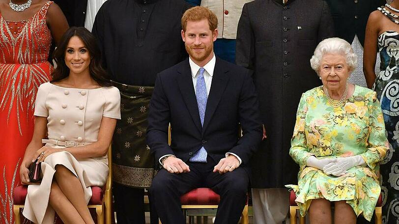 Die Queen hatte angeblich einen Plan, um für Meghan und Harry die passende Rolle zu finden
