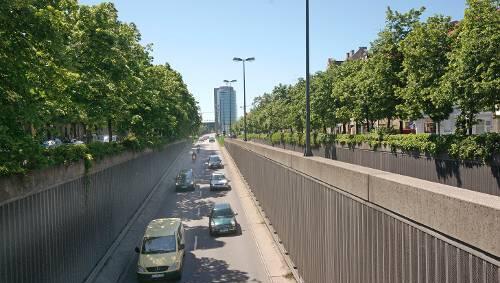 Die Landshuter Allee ist Münchens schmutzigste Straße.