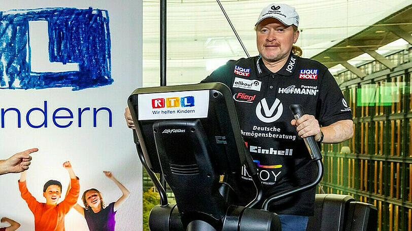 Joey Kelly wird für 24 Stunden auf den Crosstrainer steigen