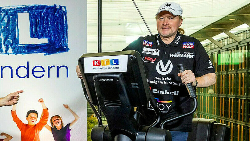 Joey Kelly wird für 24 Stunden auf den Crosstrainer steigen Joey Kelly wird für 24 Stunden auf den Crosstrainer steigen