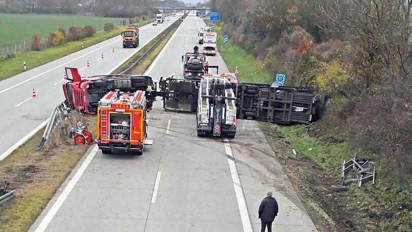 Die Bilder vom Unfallort