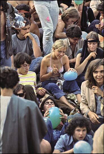 Elliot Landy fotografiert Woodstock.