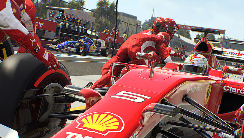 In der Rennsport-Simulation "F1 2015" können Formel-1-Fans wieder kräftig Gas geben In der Rennsport-Simulation "F1 2015" können Formel-1-Fans wieder kräftig Gas geben