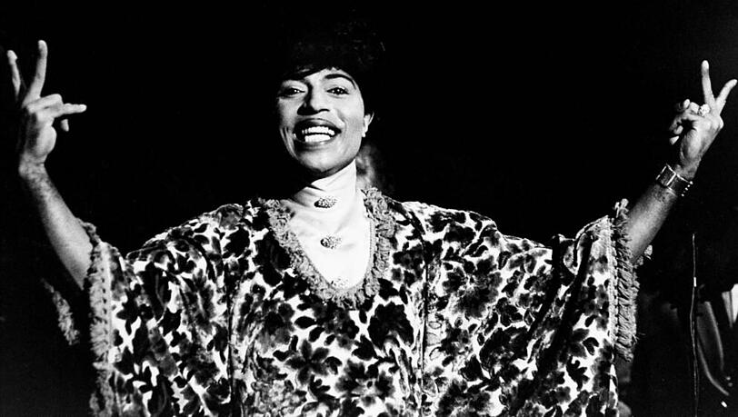 Little Richard während eines Konzerts in Los Angeles, 1970 Little Richard während eines Konzerts in Los Angeles, 1970
