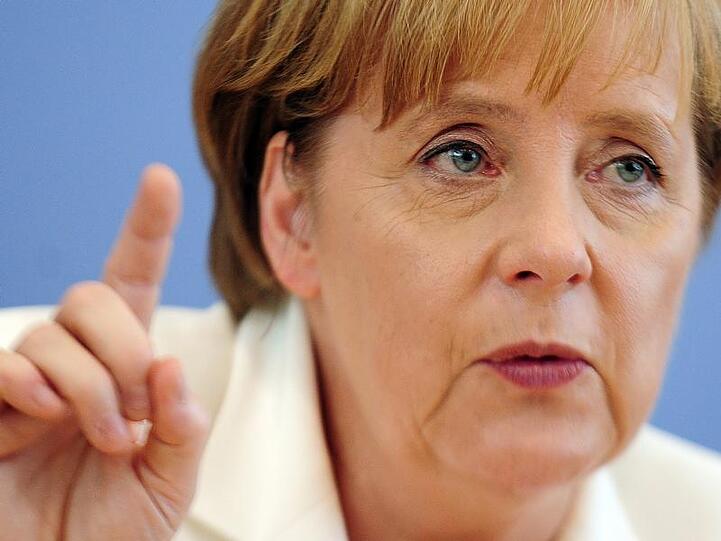 Der erhobene Zeigefinger für die kleinen Quengler: Die Abendzeitung gibt Angela Merkel Tipps für den Koalitionsfrieden.