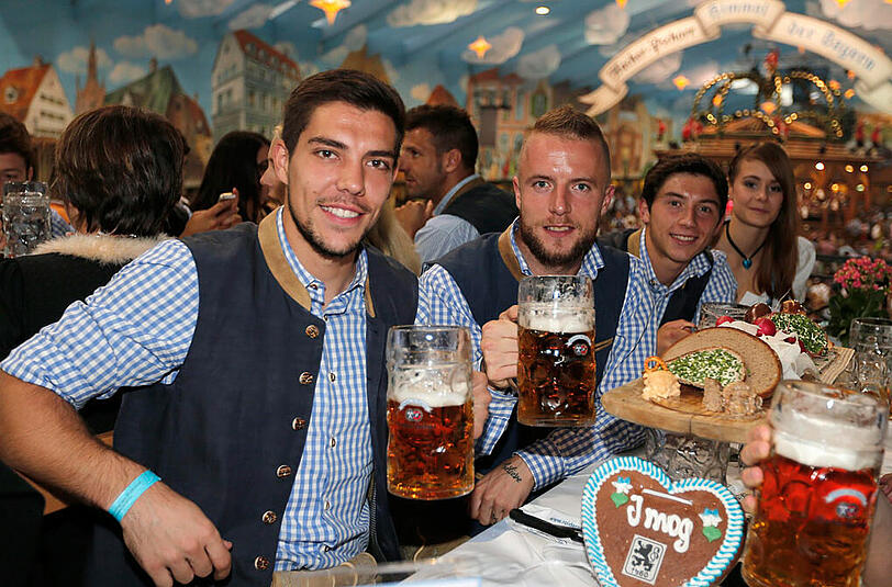 Stefan Ortega, Daniel Adlung und Maxi Wittek.