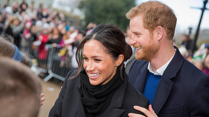 Harry und Meghan zeigten sich an seinem Geburtstag