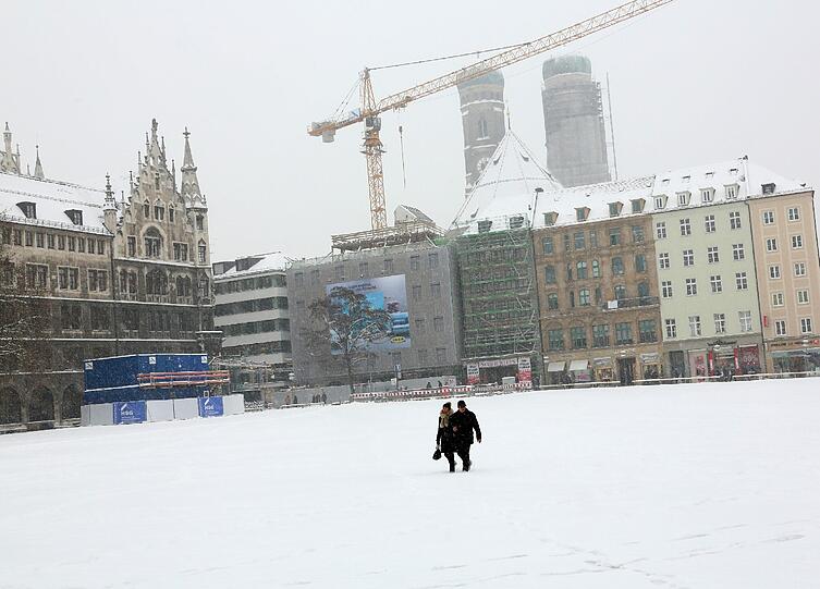 München in Winterhand - die Impressionen aus der Stadt