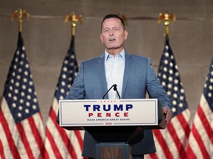 Richard Grenell lobt US-Präsident Trump auf dem Parteitag der Republikaner in den höchsten Tönen.