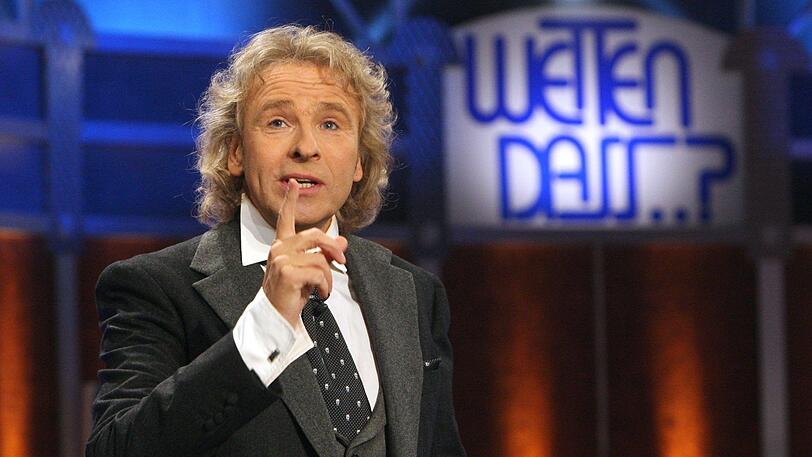 Thomas Gottschalk bei einer "Wetten, dass..?"-Ausgabe im Jahr 2007.