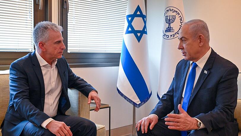 Der Mossad-Chef soll nach Katar gereist sein. (Archivbild)