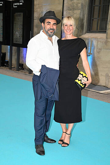 Adnan Maral mit Frau Franziska