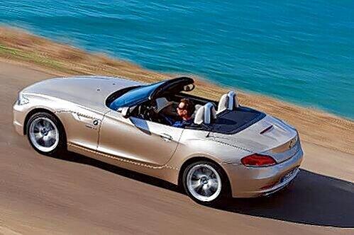 Schnell, aber ohne eigene Internetadresse: der BMW Z4.