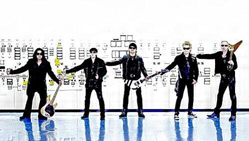 Die Scorpions 2010: Pawel Maciwoda, Klaus Meine, Matthias Jabs, James Kottak und Rudolf Schenker (v.l.). Die Scorpions 2010: Pawel Maciwoda, Klaus Meine, Matthias Jabs, James Kottak und Rudolf Schenker (v.l.).