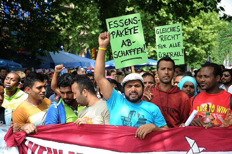 Die Bilder von der Demonstration