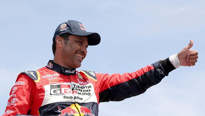 Rennfahrer Nasser Al-Attiyah hat 2023 die Rallye Dakar zum fünften Mal gewonnen.