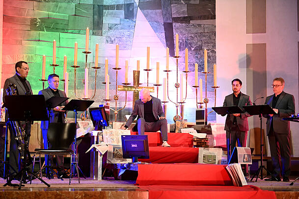 Die "Nacht der Apokalypse" 2025 in der Matthäuskirche. Die "Nacht der Apokalypse" 2025 in der Matthäuskirche.