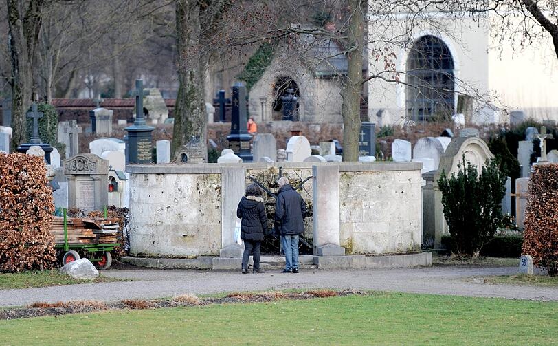 Der Münchner Nordfriedhof: Hier findet Jopie Heesters seine letzte Ruhe.