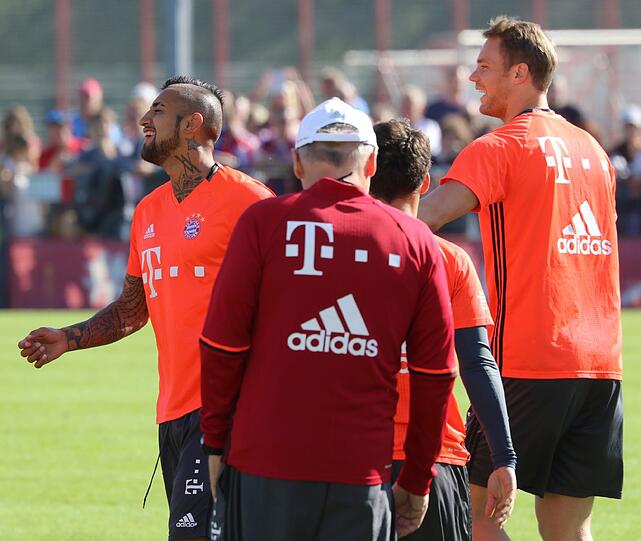 Nach Hamburg ist vor Madrid: Die Bilder vom Vormittagstraining am Sonntag