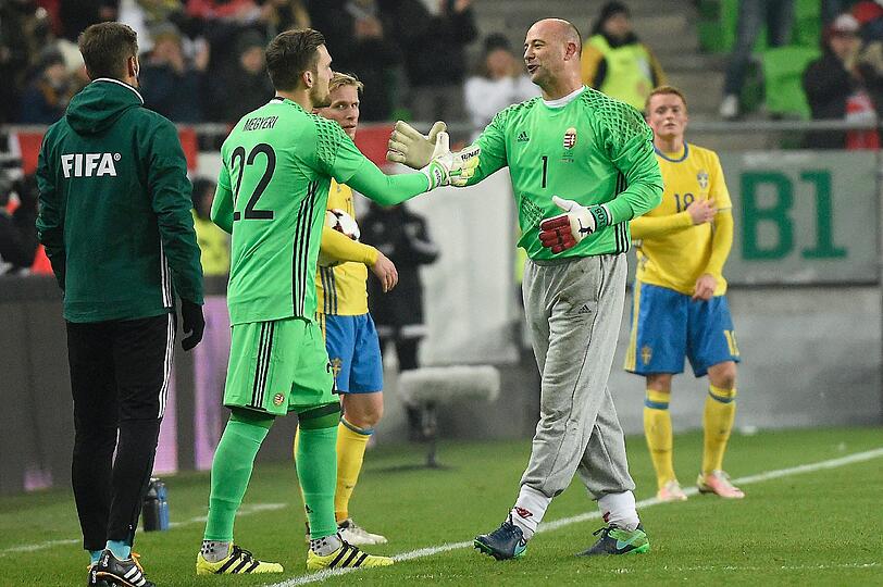 Der Körper von Gabor Kiraly (40) möchte es ruhiger angehen lassen. Gegen Schweden stand der Ungar das letzte Mal als Nationaltorwart zwischen den Pfosten.