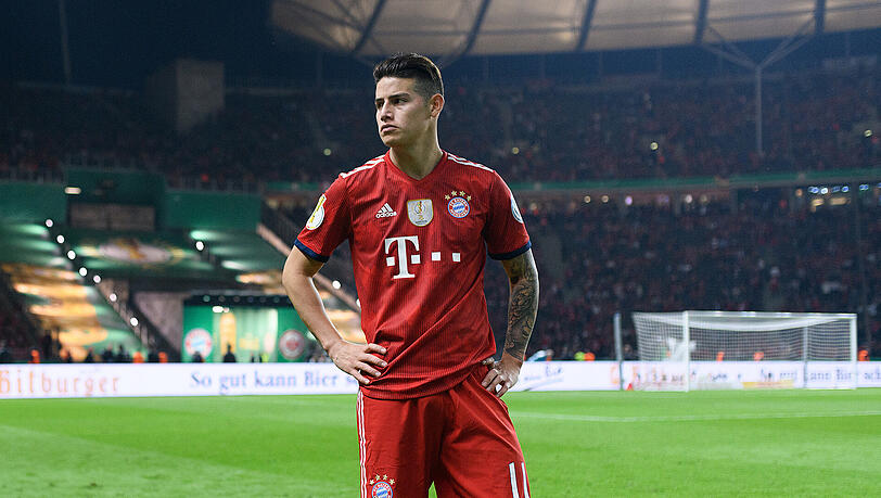 James Rodríguez spielt auf Leihbasis für zwei Jahre beim FC Bayern. James Rodríguez spielt auf Leihbasis für zwei Jahre beim FC Bayern.