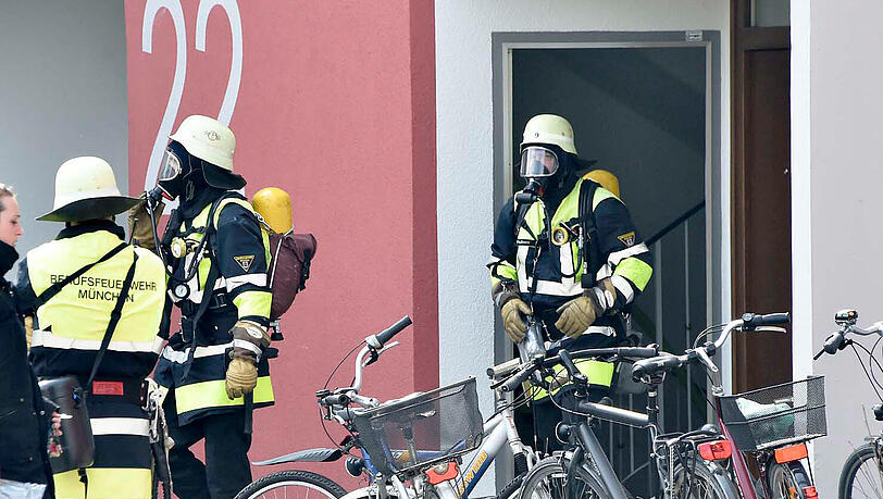 Im Kellerabteil eines Wohnblocks in Neuperlach kam es Am Samstag zu einem Brand. Im Kellerabteil eines Wohnblocks in Neuperlach kam es Am Samstag zu einem Brand.