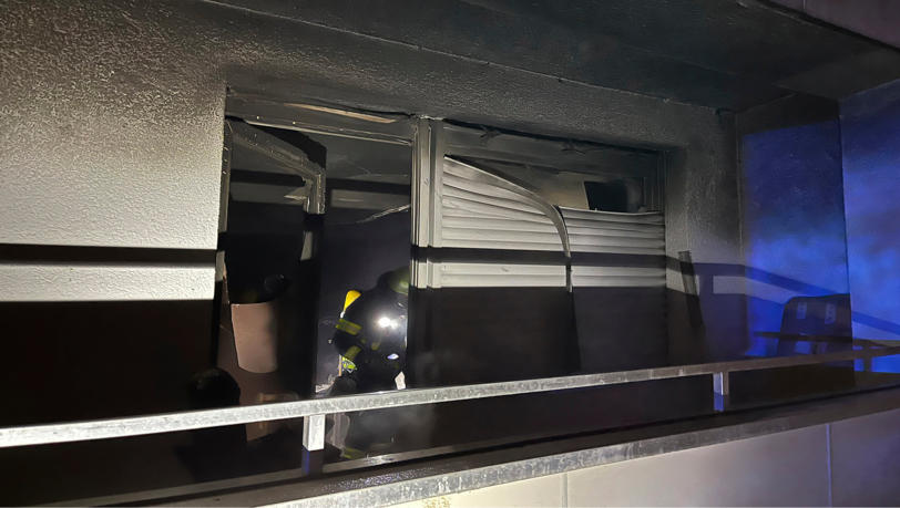 Die Feuerwehr musste ins Hasenbergl ausrücken. Die Feuerwehr musste ins Hasenbergl ausrücken.