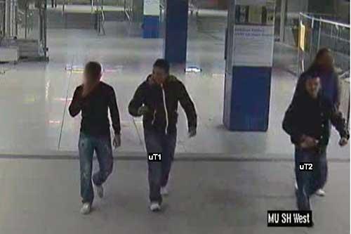 Mit diesem Foto hat die Polizei nach den beiden Tätern gesucht.