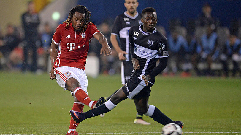 Renato Sanches (links) wirkte sehr lauffreudig und wurde verhältnismäßig spät ausgewechselt.