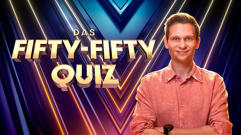F&uuml;nf Folgen von "Das Fifty-Fifty Quiz" unter der Moderation von Fabian K&ouml;ster gehen ab Sonntag, 2. August, im NDR und in der ARD Mediathek zu sehen.