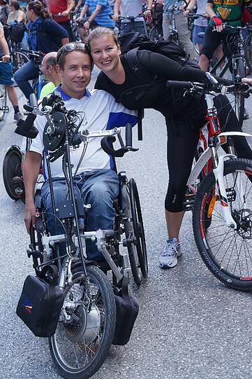 Weitere Bilder der BR-Radltour durch München.