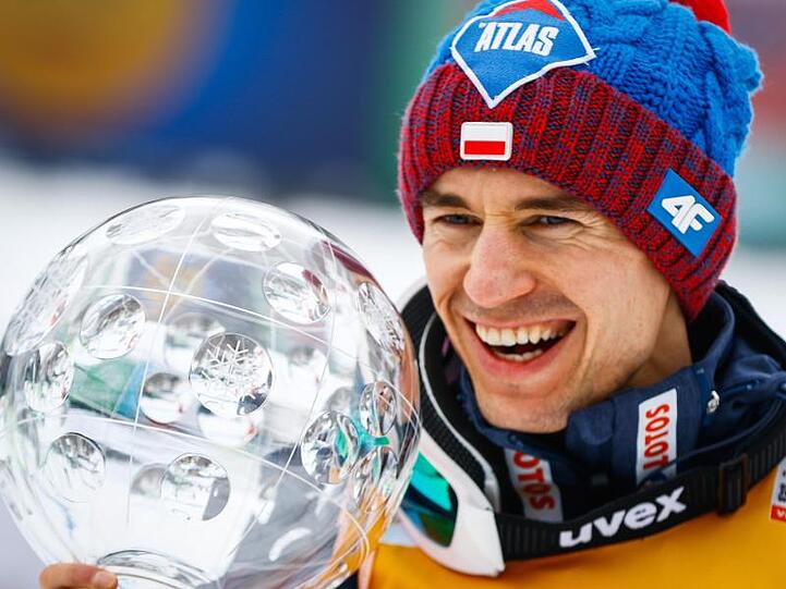 Der Pole Kamil Stoch ist der Top-Anwärter im Skisprung-Weltcup.