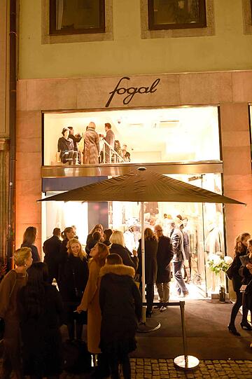 Der FOGAL Store in der Theatinerstrasse in München