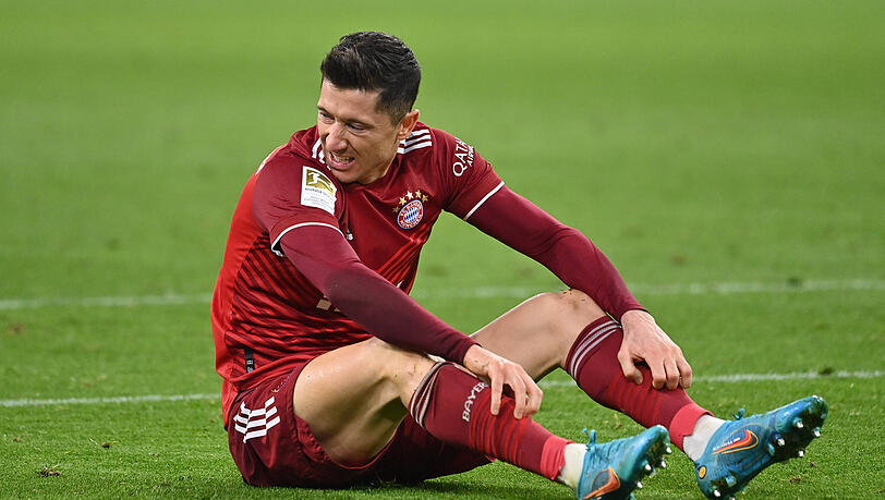 Aktuell angeschlagen: Robert Lewandowski