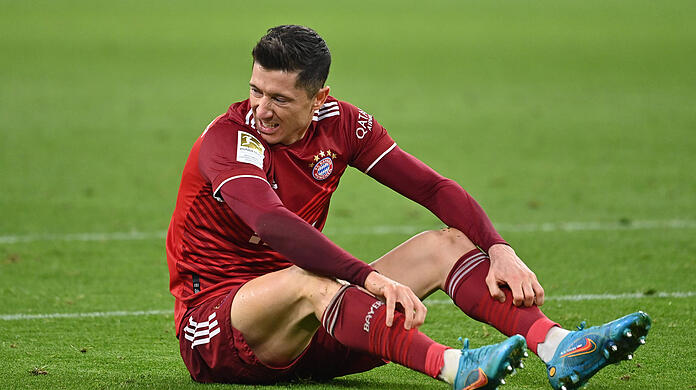 Aktuell angeschlagen: Robert Lewandowski