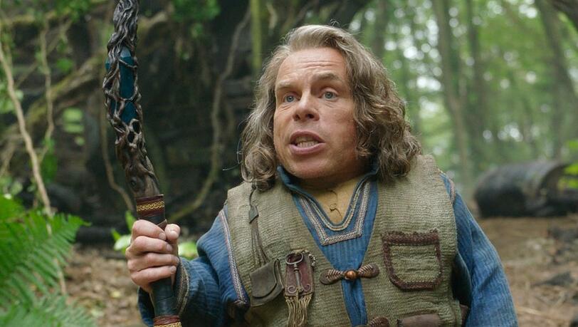 Warwick Davis als Willow Ufgood in "Willow".