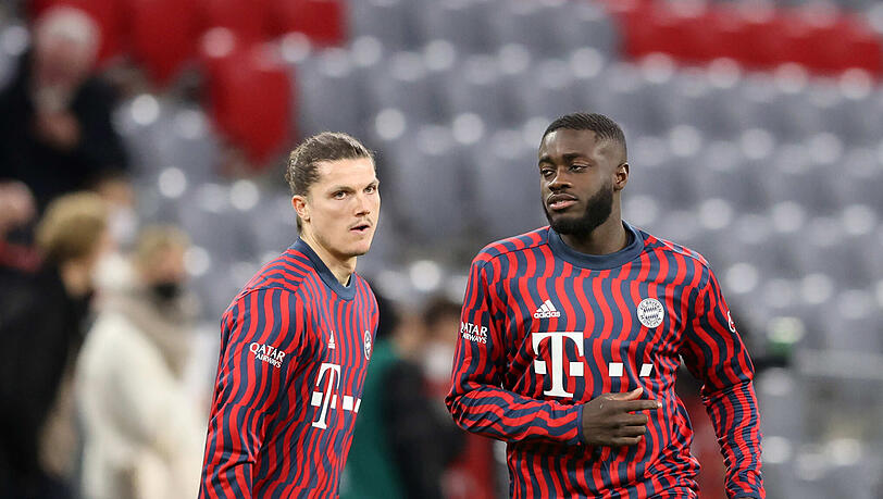 Vor München spielten Marcel Sabitzer (l.) und Dayot Upamecano (r.) beide in Leipzig.