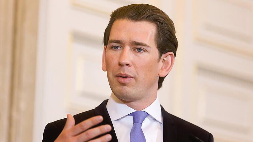 Österreichs Bundeskanzler Sebastian Kurz greift durch