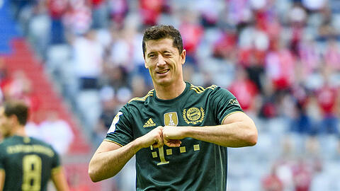 Knackt den nächsten Uralt-Rekord: Robert Lewandowski.